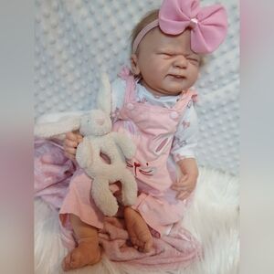 Reborn Authentic Baby Girl Realistic Doll Collector Therapy